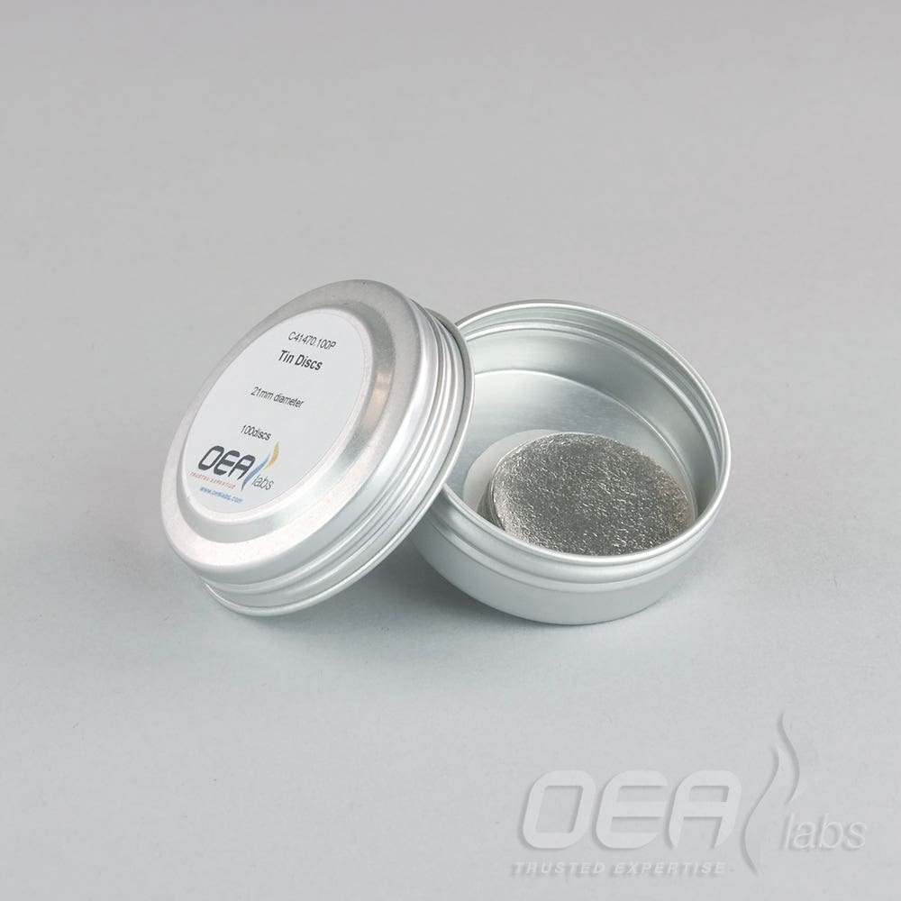 Tin Discs, Std Clean, 21mm diameter C41470.100P