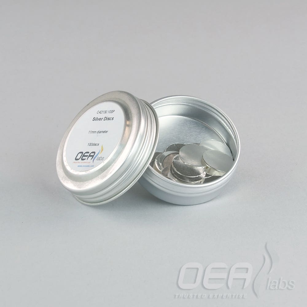 Silver Discs, Std Clean, 11mm diameter C42130.100P