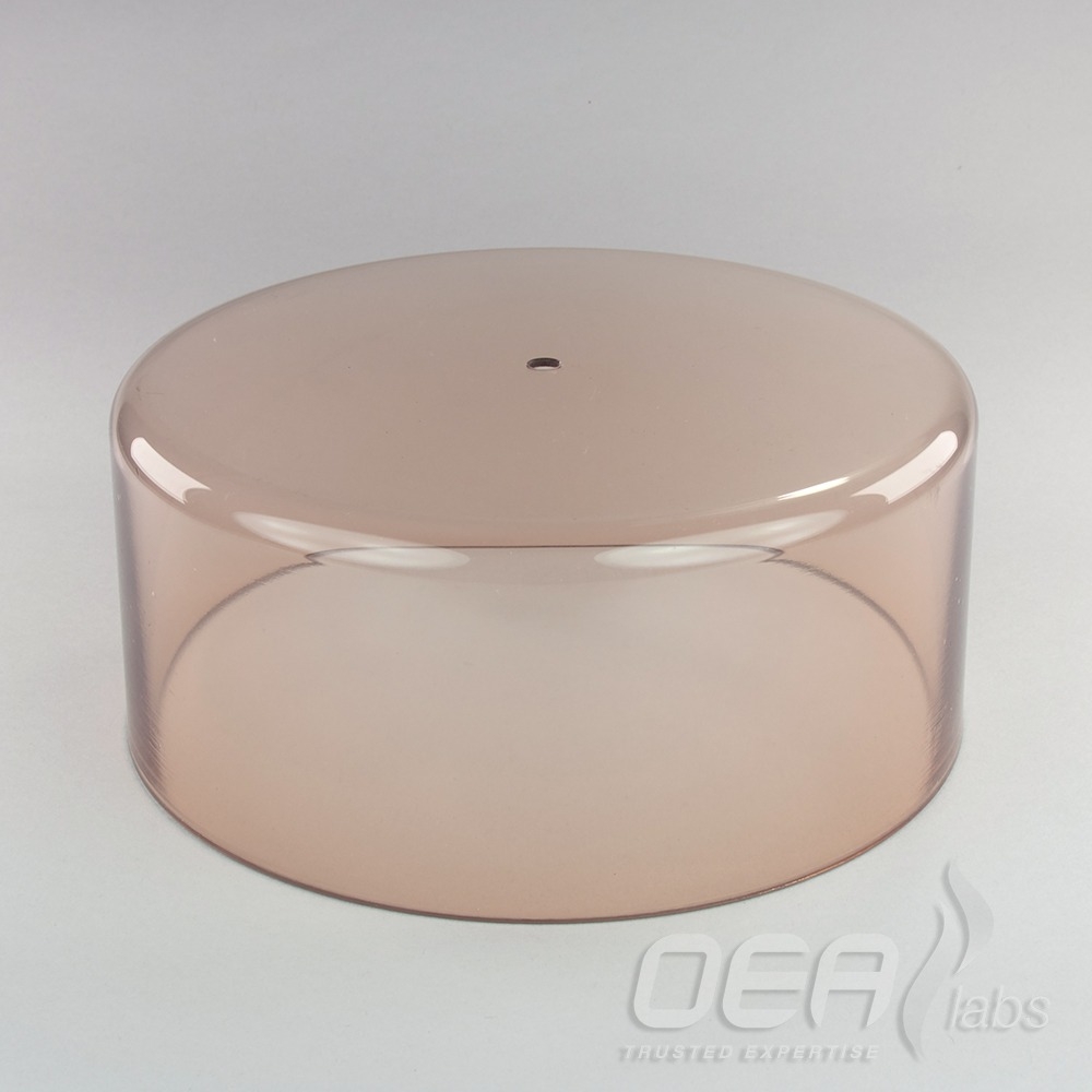 Sample Tray Cover, AS128, dome, smoked E21311.001E