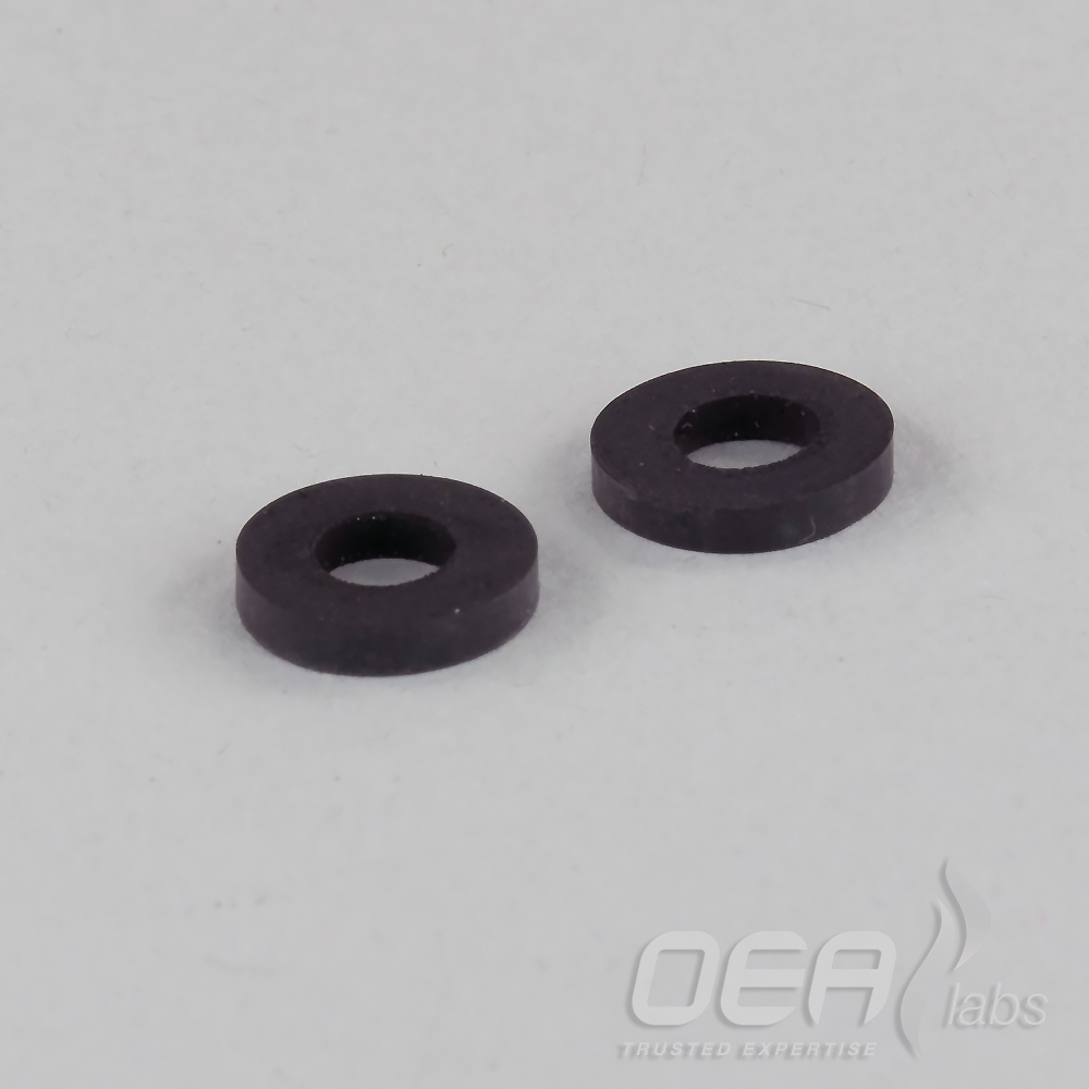 Seals, VitonÂ®, for threaded scrubbers, half thick, GL14 E21612.002P