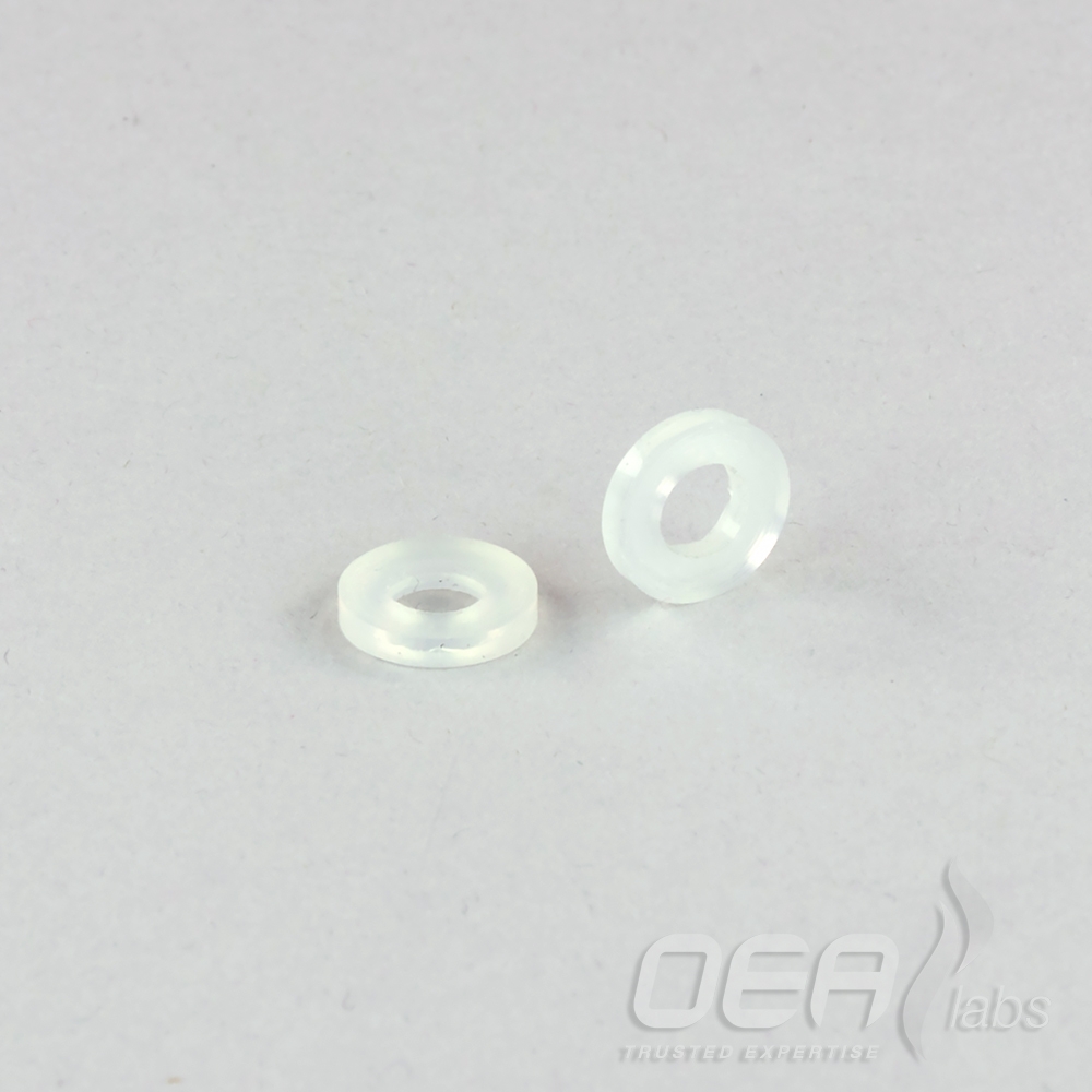 Seals, Silicone, for threaded scrubbers, half thick, GL14 E21614.002P