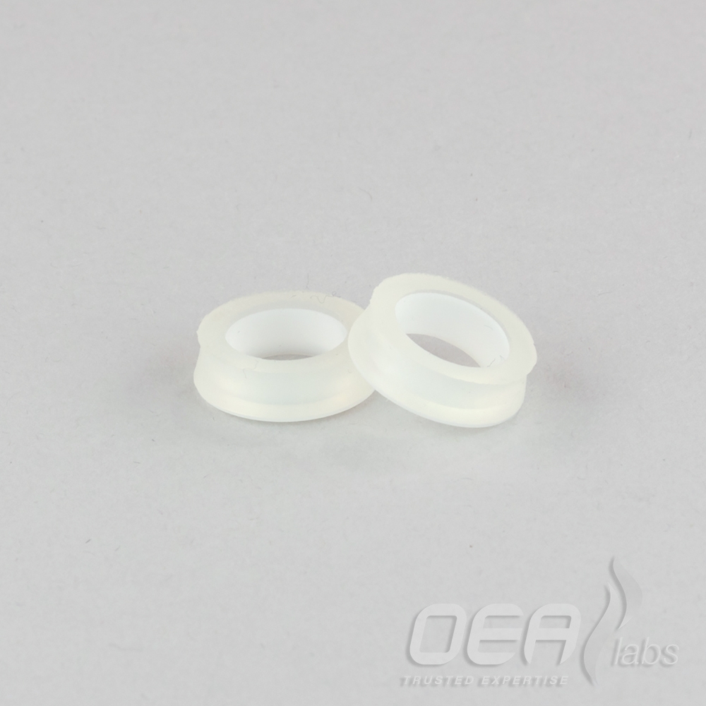 Seals, Silicone/PTFE, for threaded scrubbers, GL18 E21622.002P