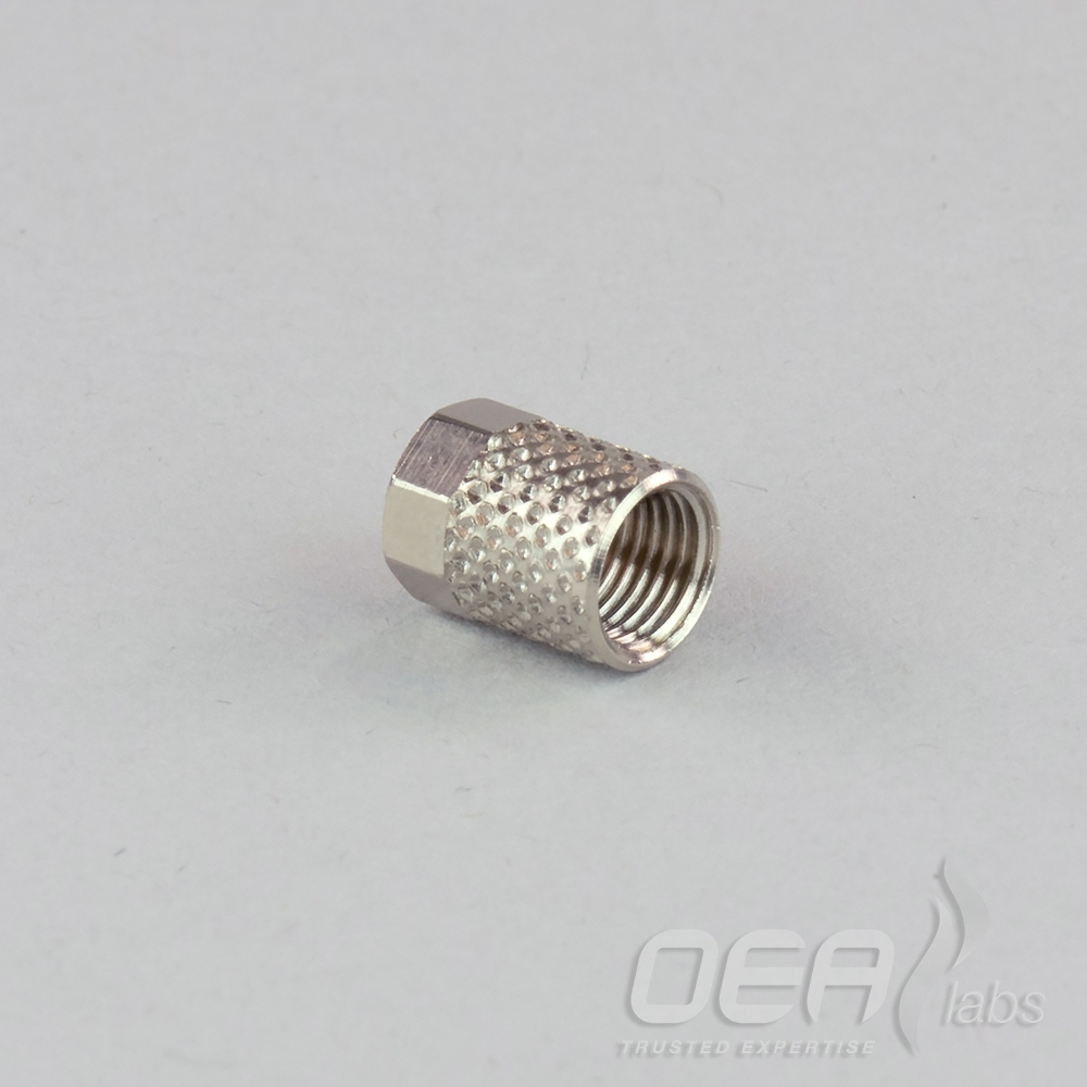 Knurled Retaining Nut, 5x3mm Air Tubing, 350 02124 E21733.001E