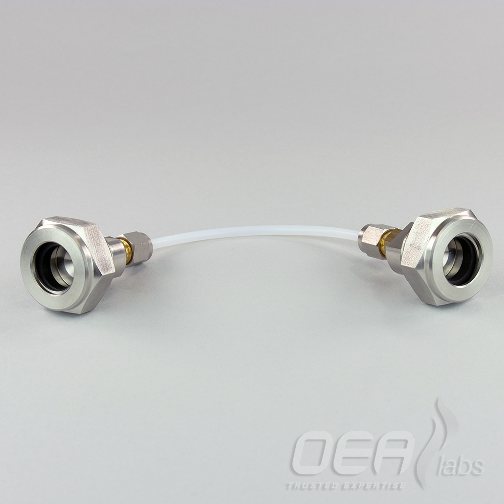 Coupling, Combustion to Reduction, 4mm PTFE, 347 09530 E21736.001E