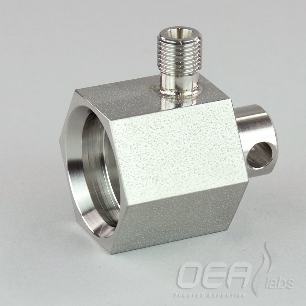 Reactor Connector, Flash, 25mm to 4x2mm tube, 350 08431 E21751.001E