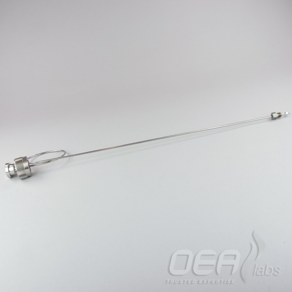 POA Carrier Gas Inlet Tube, stainless steel, 347 05435 E21803.001E