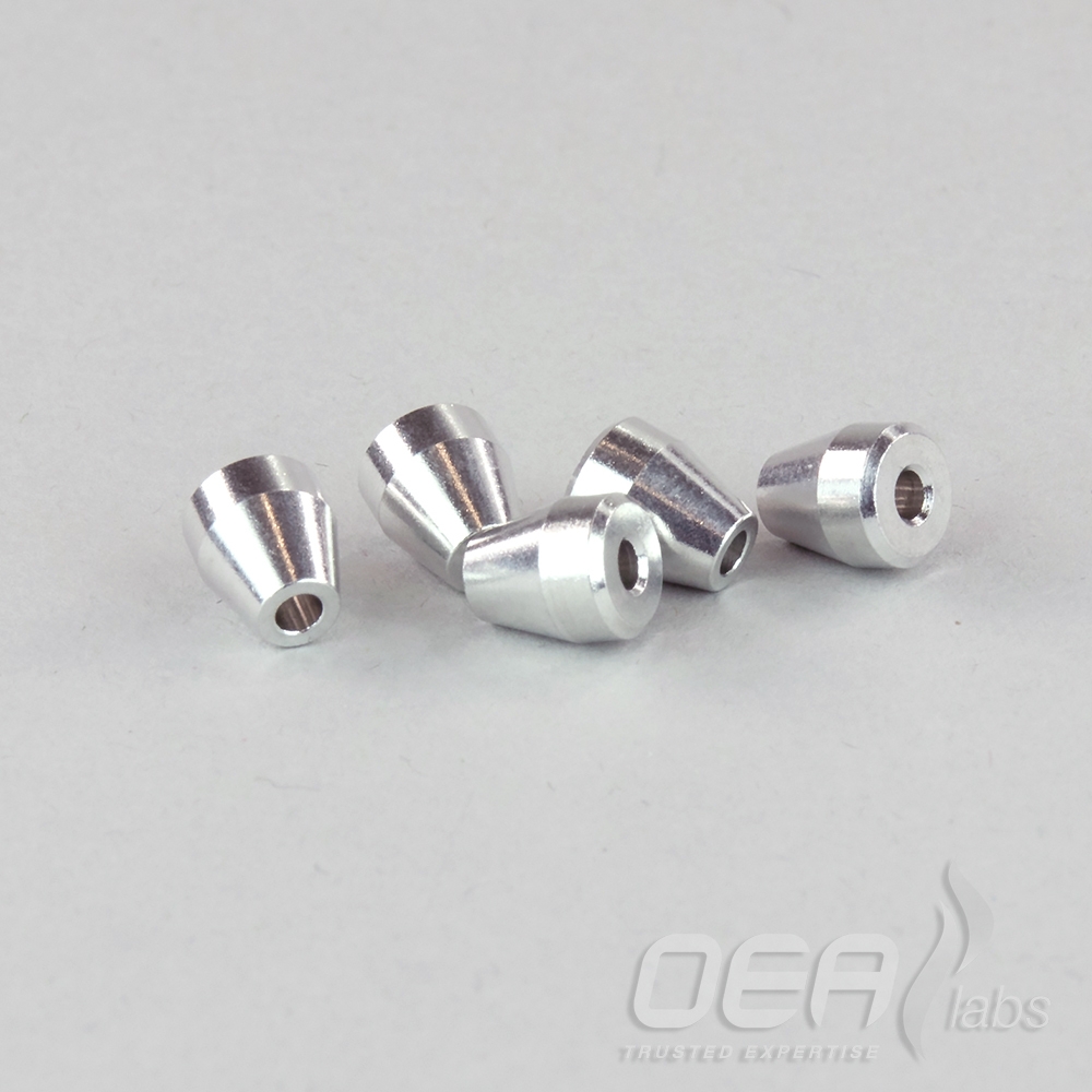 Reducing Ferrule, aluminium, 1/8inch to 2mm, 290 54010 E21849.005P