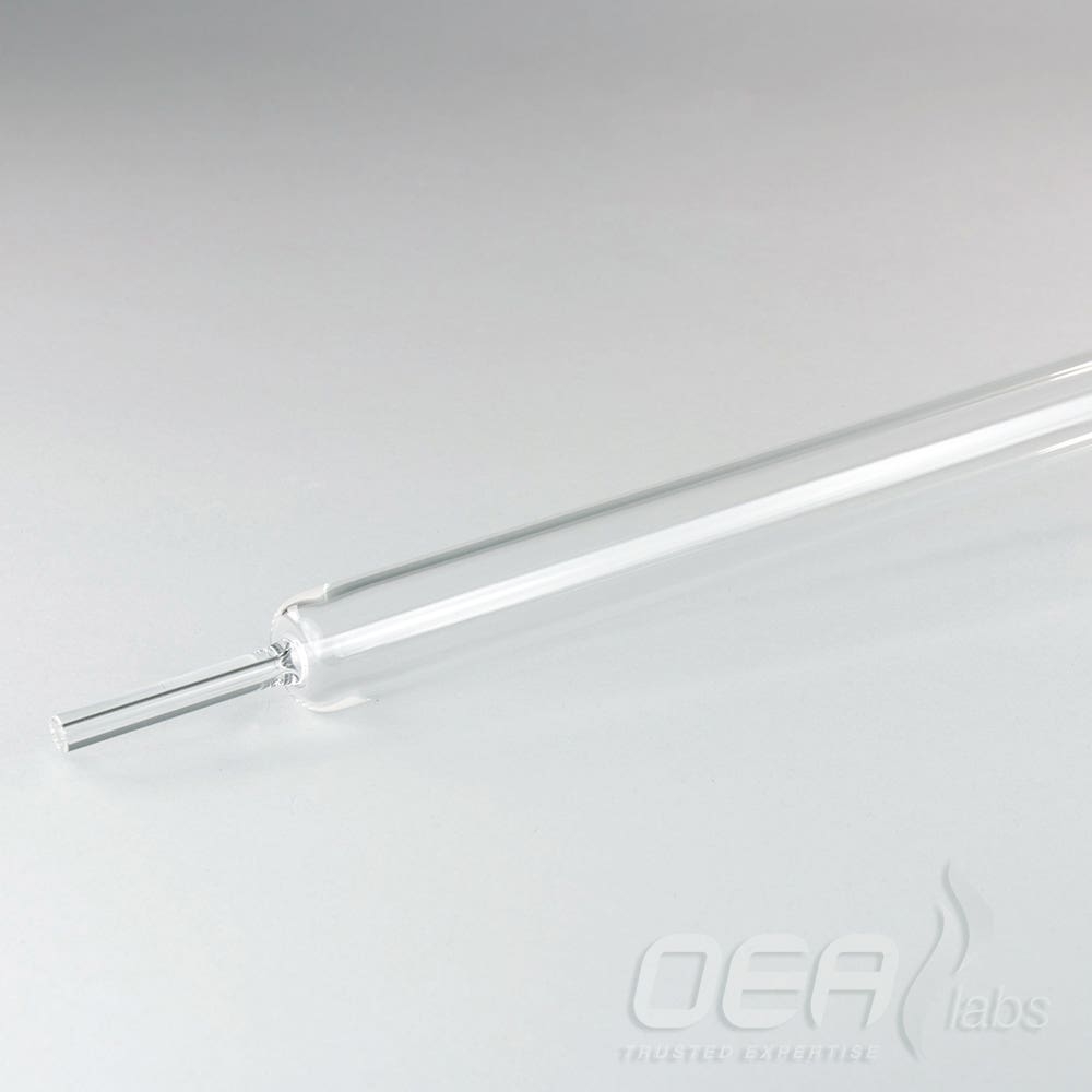 Reaction Tube, transparent silica, HW, 1500-1 G11105.001E
