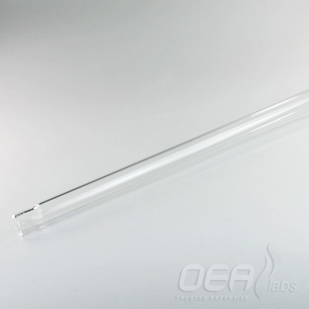 Reaction Tube, transparent silica, HW, Q&E G11200.001E