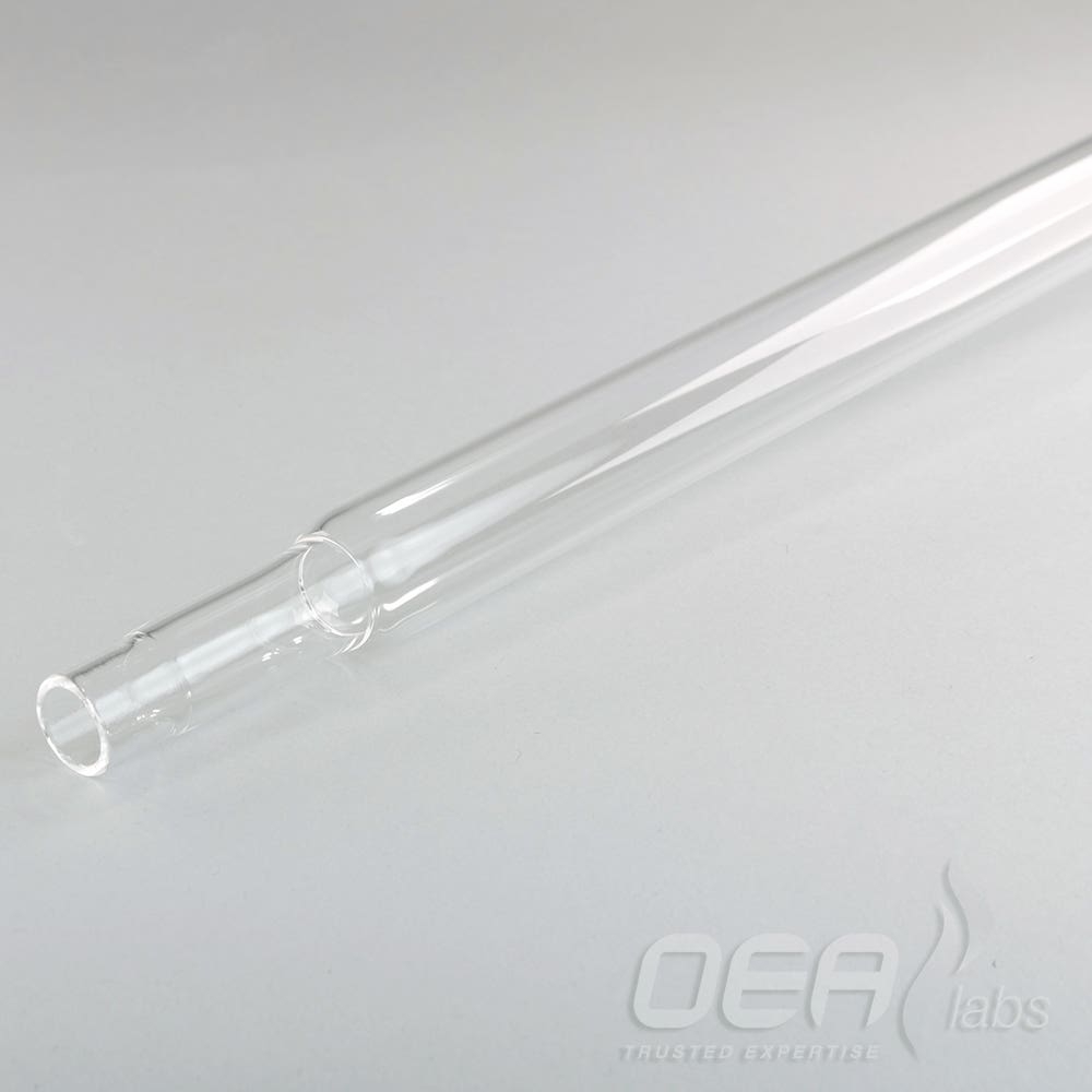 Reaction Tube, transparent silica, LECOÂ® 900/932 G17100.001E
