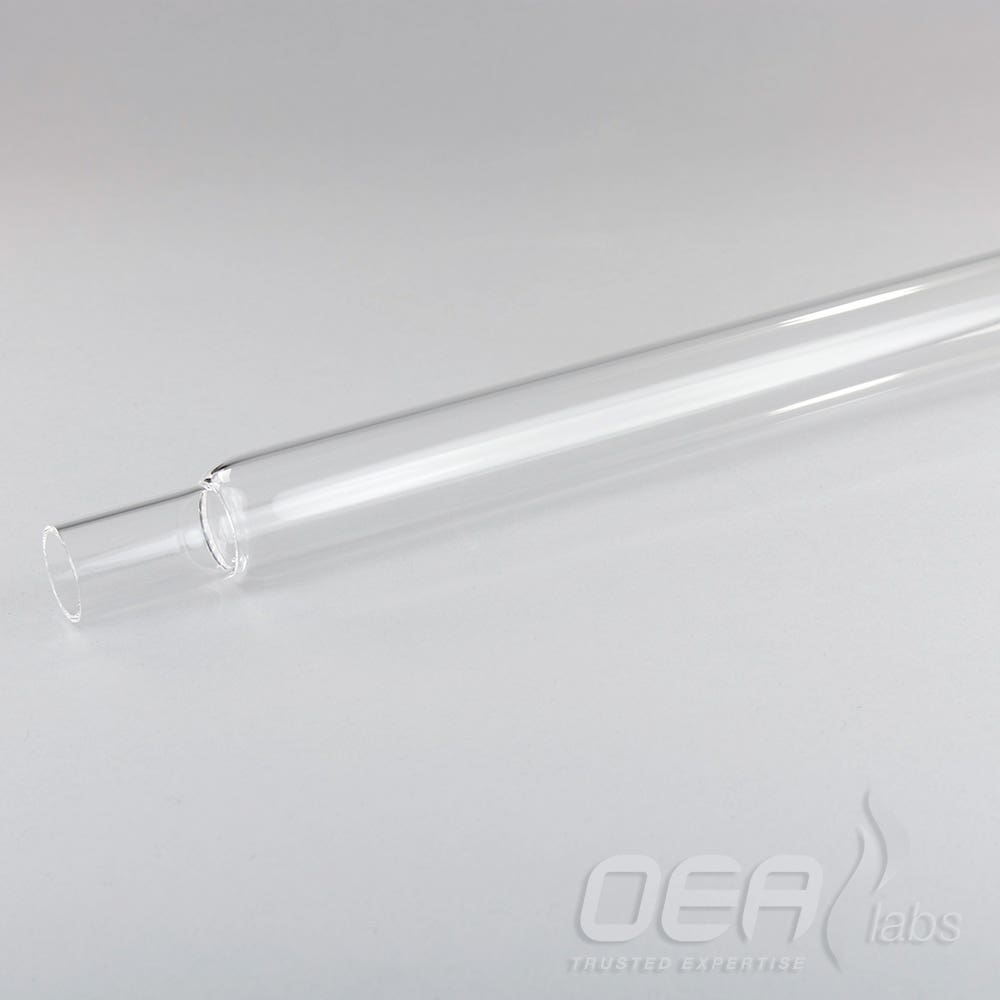 Reaction Tube,Silica, SW, Short bottom end, Costech 25/18 G18121.001E