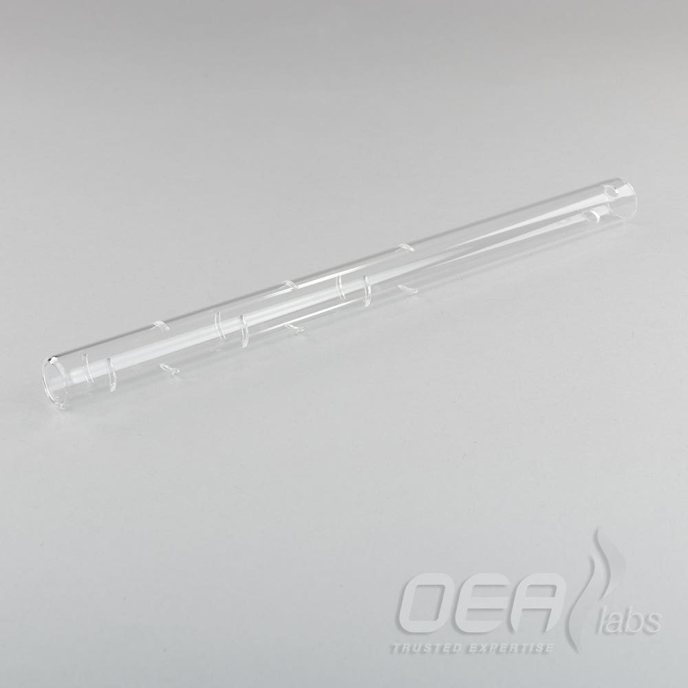 Swarf Crucible 195mm, silica, for SW tubes, reduced end G31196.001E