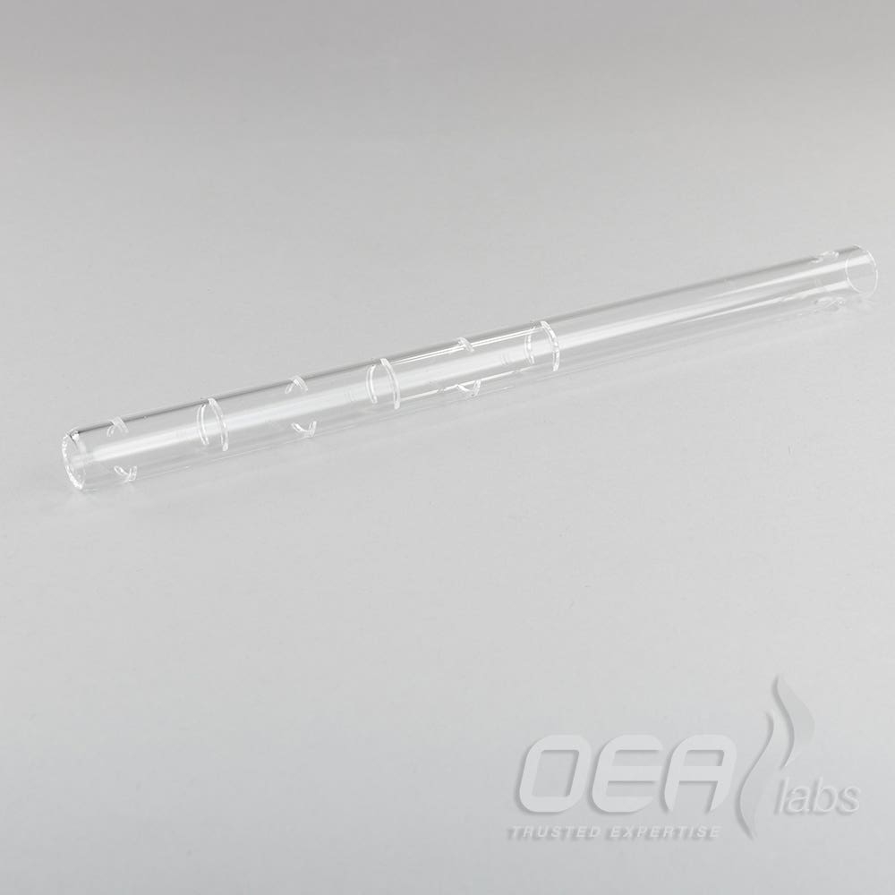 Swarf Crucible 200mm, silica, for HW tubes, reduced end G31200.001E