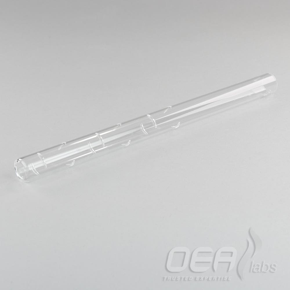 Swarf Crucible 200mm, silica, for SW tubes, reduced end G31201.001E