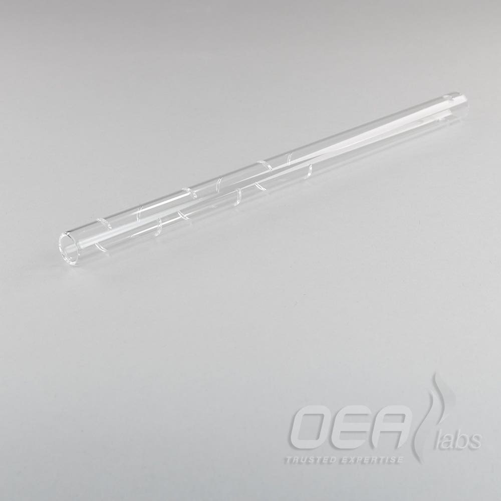 Swarf Crucible 215mm, silica, for HW tubes, reduced end G31215.001E