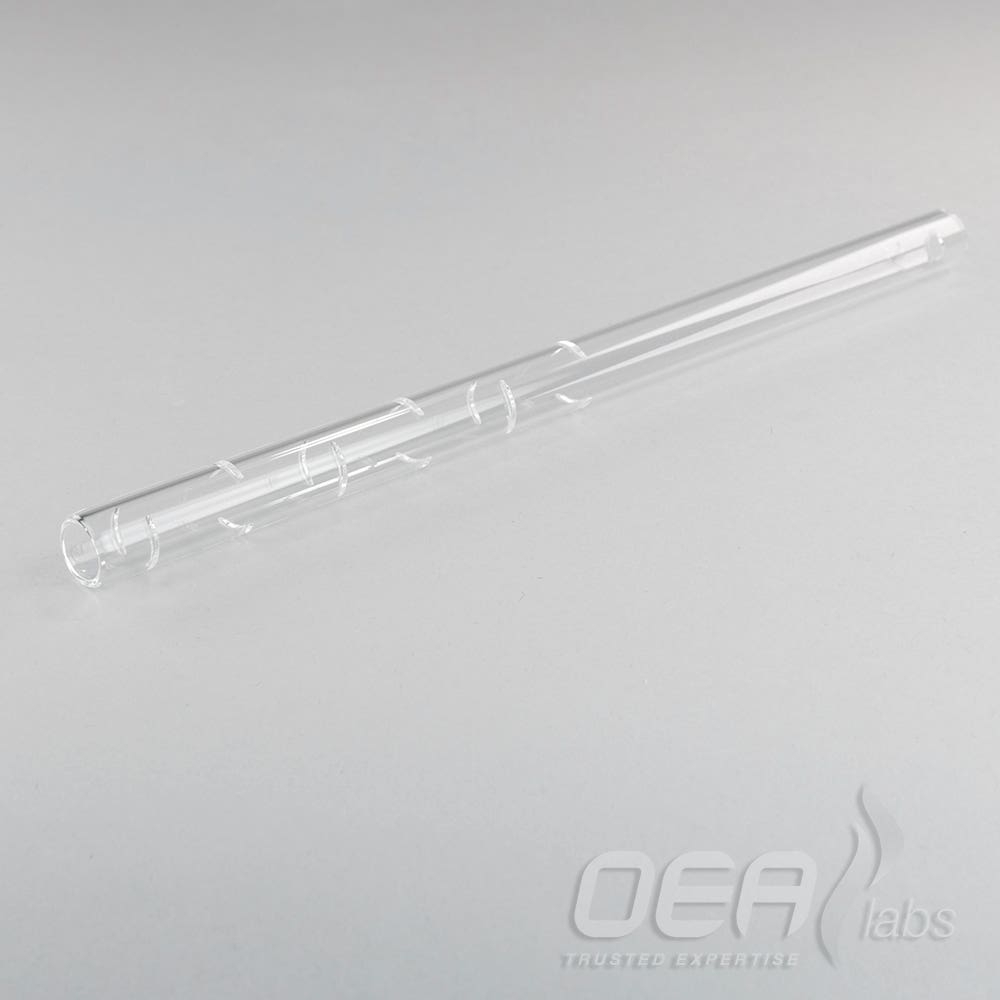 Swarf Crucible 220mm, silica, for HW tubes, reduced end G31220.001E
