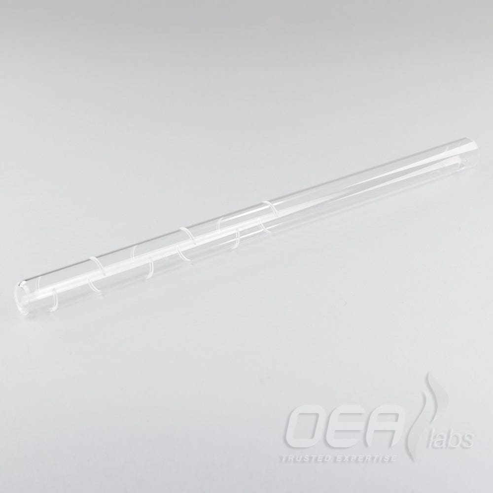 Swarf Crucible 225mm, silica, for SW tubes, reduced end G31226.001E