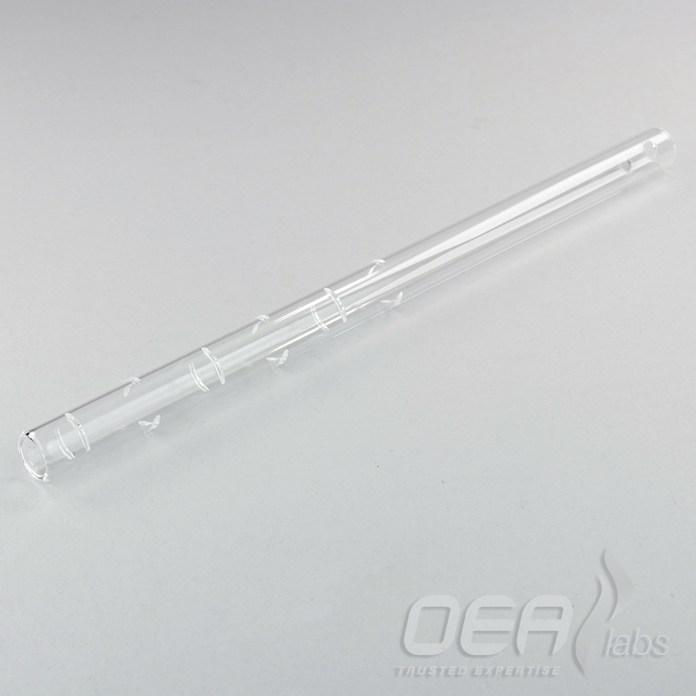 Swarf Crucible 230mm, silica, for HW tubes, reduced end G31230.001E