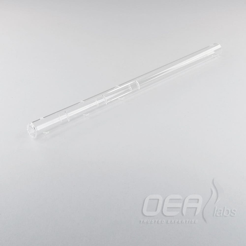 Swarf Crucible 235mm, silica, for HW tubes, reduced end G31235.001E