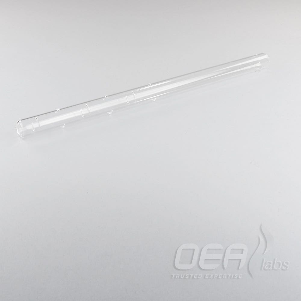 Swarf Crucible 235mm, silica, for SW tubes, reduced end G31236.001E