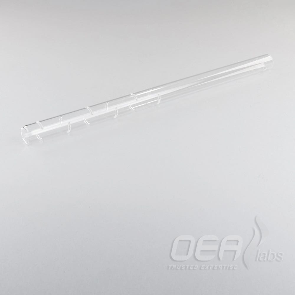 Swarf Crucible 240mm, silica, for SW tubes, reduced end G31241.001E