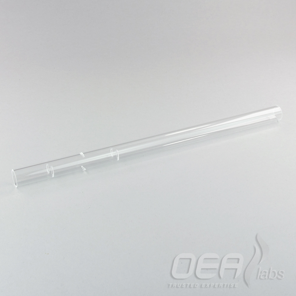 Swarf Crucible, Economy, transparent silica, 195x13mm G31350.005P