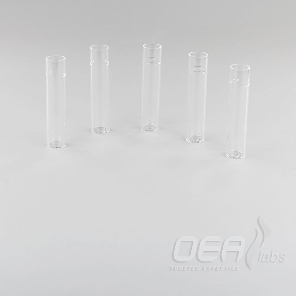 Swarf Crucible, transparent silica, for HW, 60x13mm G31510.005P