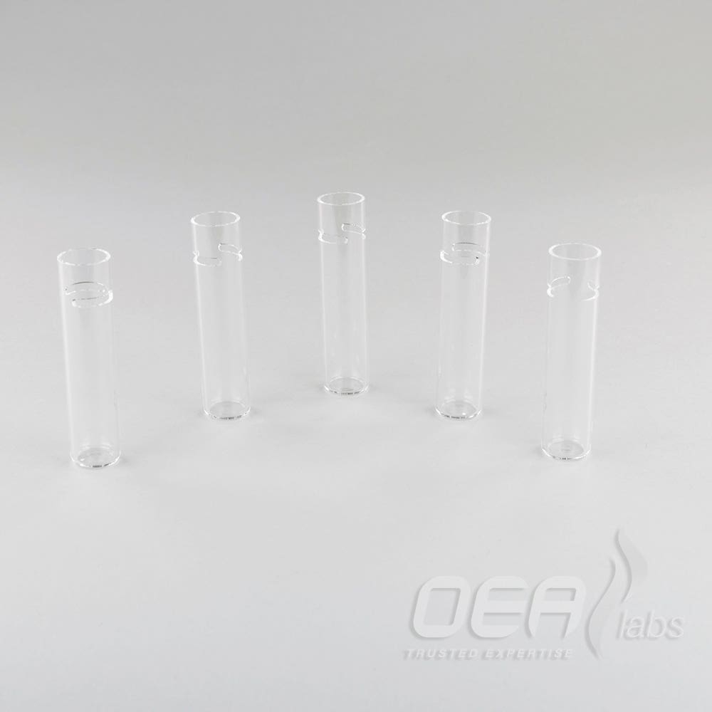 Swarf Crucible, transparent silica, for SW, 60x14mm G31520.005P