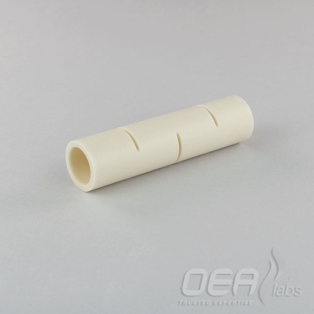 Swarf Crucible, 80mm, pure alumina, for 25mm tubes G37100.001E