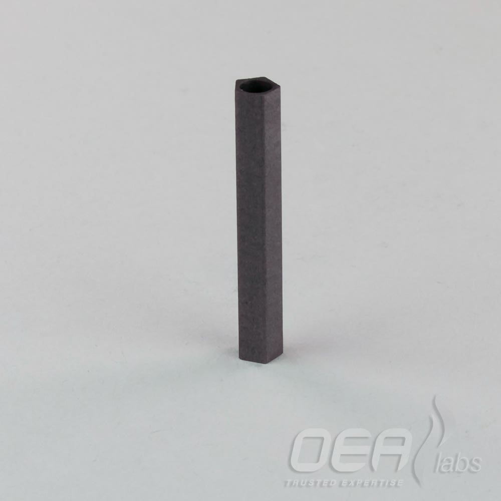 Crucible 7mm, Long, Graphite, Pentagonal, 40mm, 4.5mm bore G52105.001E