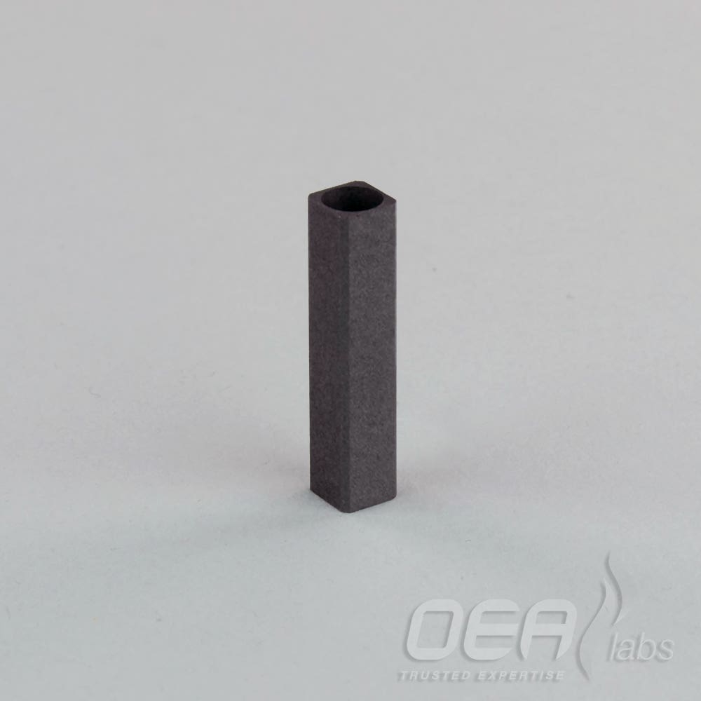 Crucible 9mm, Graphite, Square, 6.5 x 30mm, 5.5mm bore G52152.001E