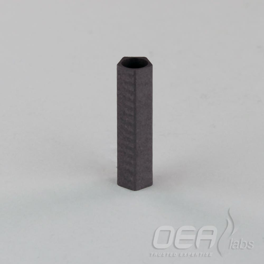 Crucible 9mm, Graphite, Pentagonal, 30mm, 6mm bore G52154.001E