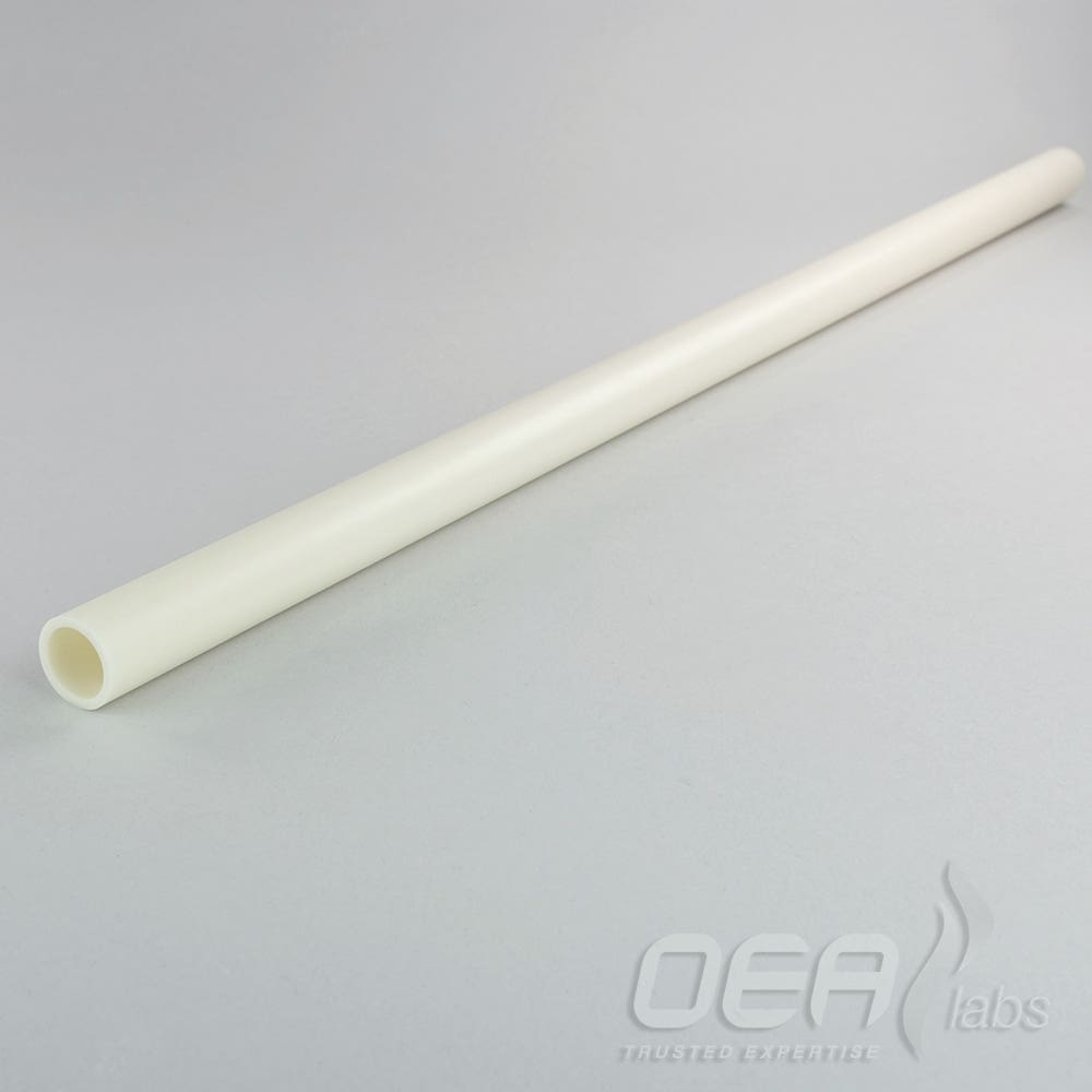 Ceramic Tube, alumina, 17 x 13 x 450mm G61120.001E
