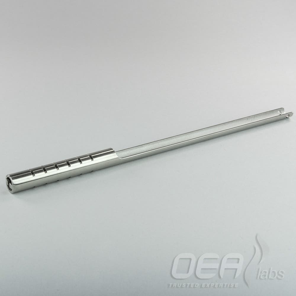 Swarf Crucible, Inconel, 18mm tubes, slits & tabs, 220mm M10328.001E