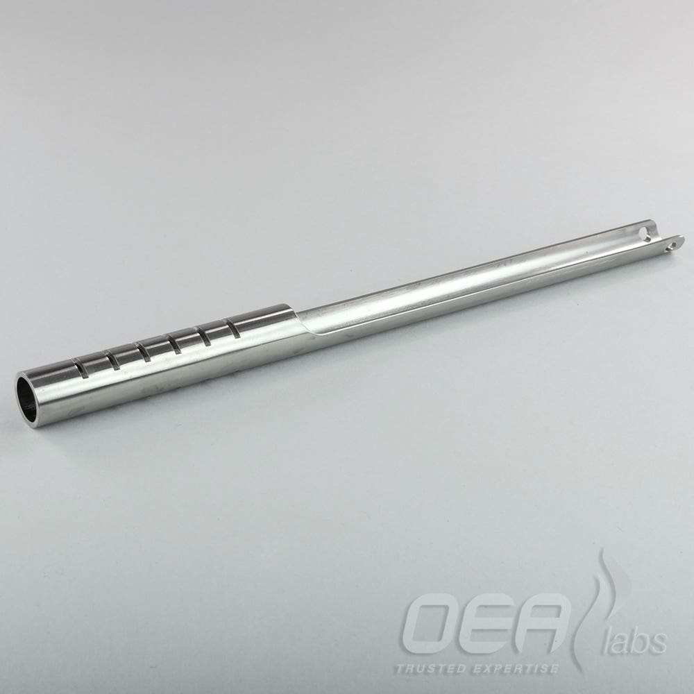 Swarf Crucible Stainless, 19.5mm tubes, slits no tabs, 220mm M10351.001E