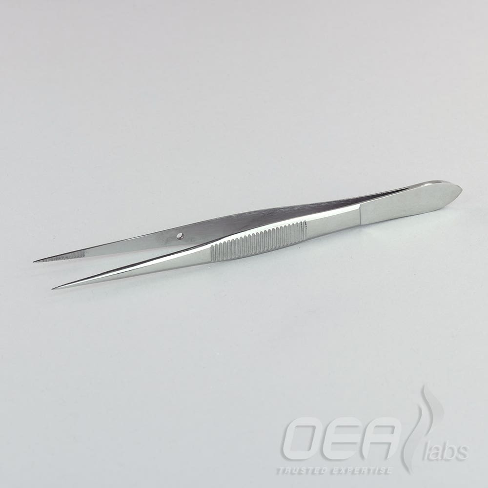 Forceps, straight pointed end, 130mm M11220.001E