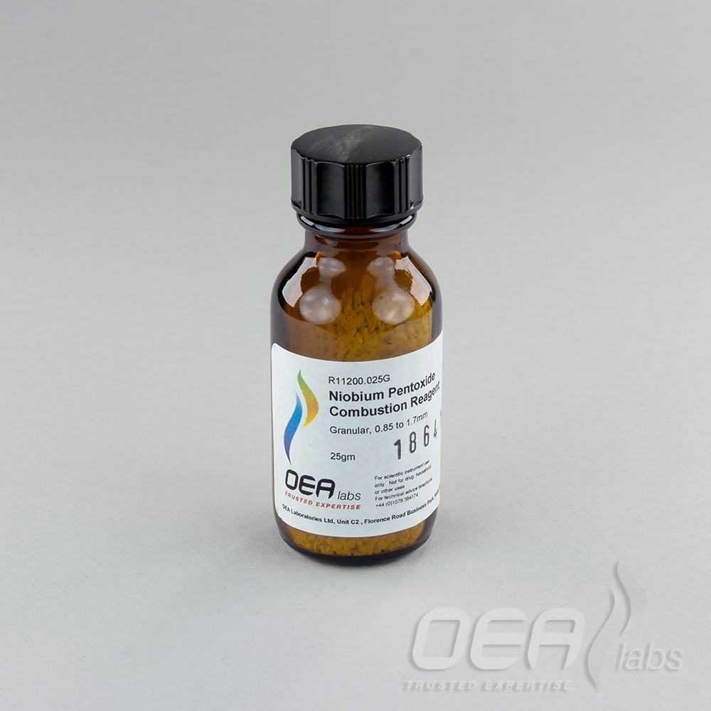 Niobium Pentoxide Combustion Reagent, OEA R11200.025G