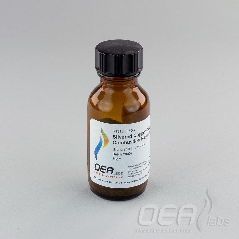 Copper Oxide Combustion Reagent, Silvered Granules, OEA R13120.050G