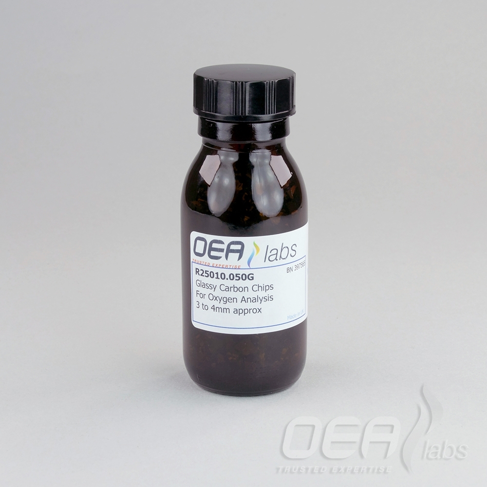 Glassy Carbon Chips, 3 to 4mm, OEA R25010.050G