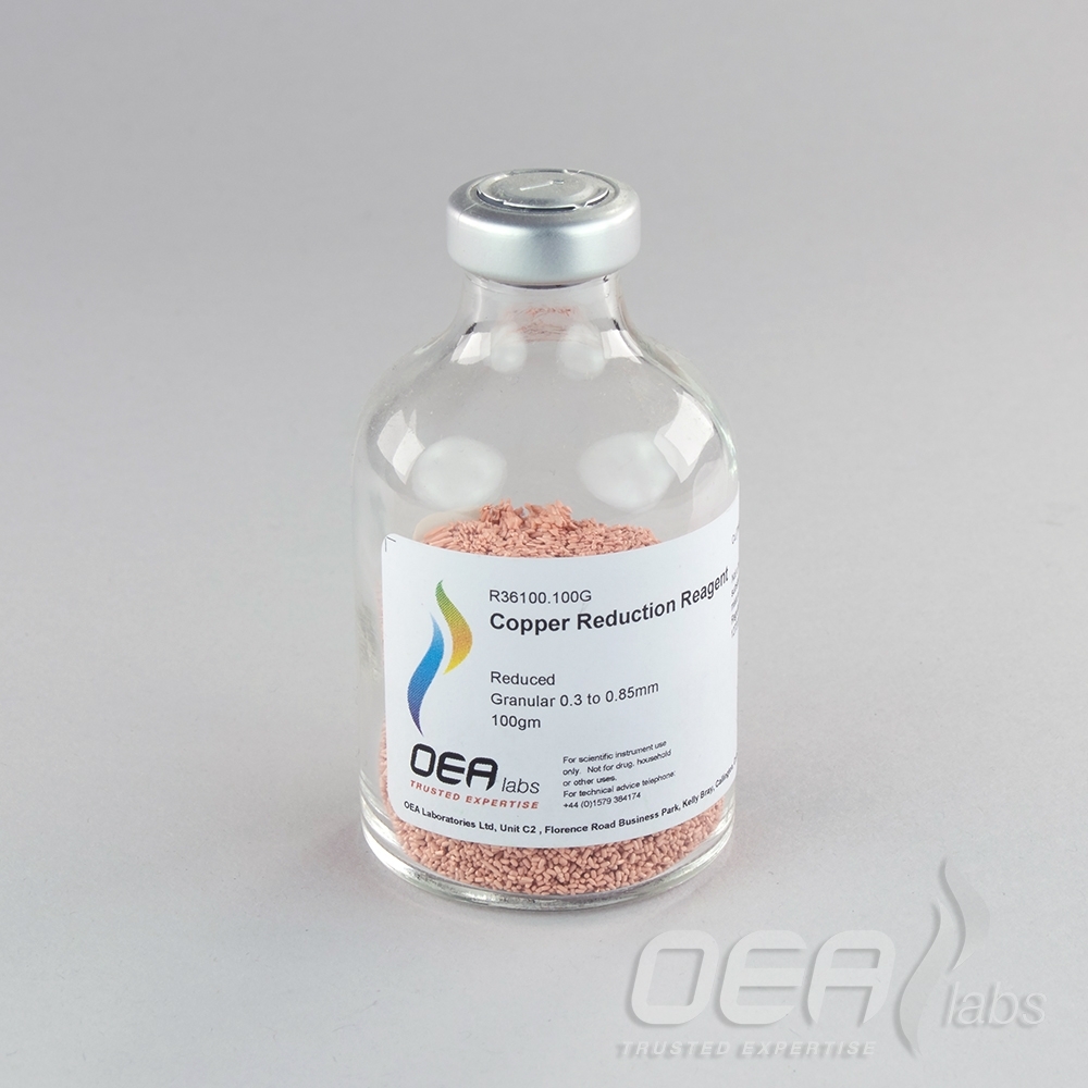 Copper Reduction Reagent, granular, 0.5 to 1.0mm, OEA R36100.100G