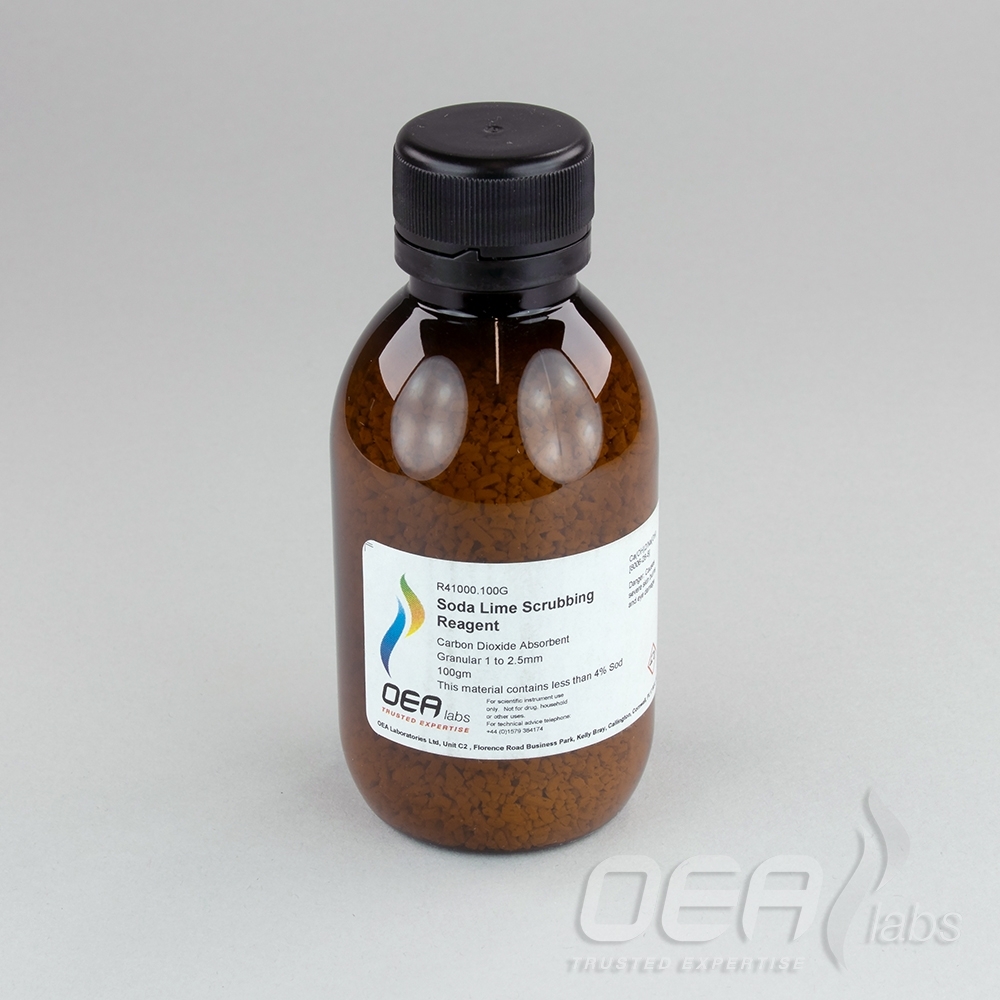 Soda Lime CO2 Scrubbing Reagent, 1 to 2.5mm, OEA R41000.100G