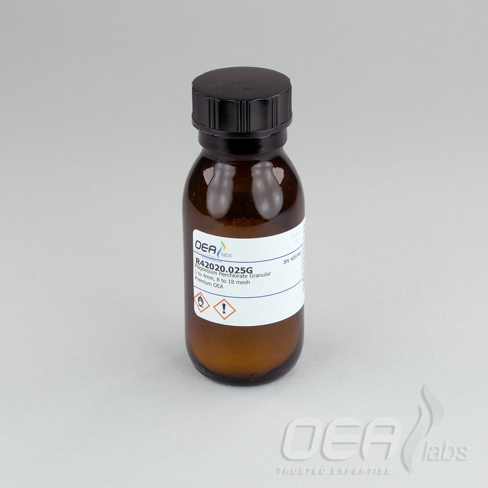 Magnesium Perchlorate, granular, Premium, UN 1475, PG II R42020.025G
