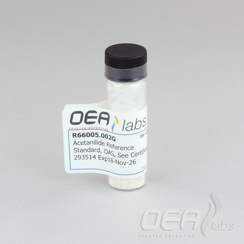 Acetanilide Reference Standard, OAS R66005.002G