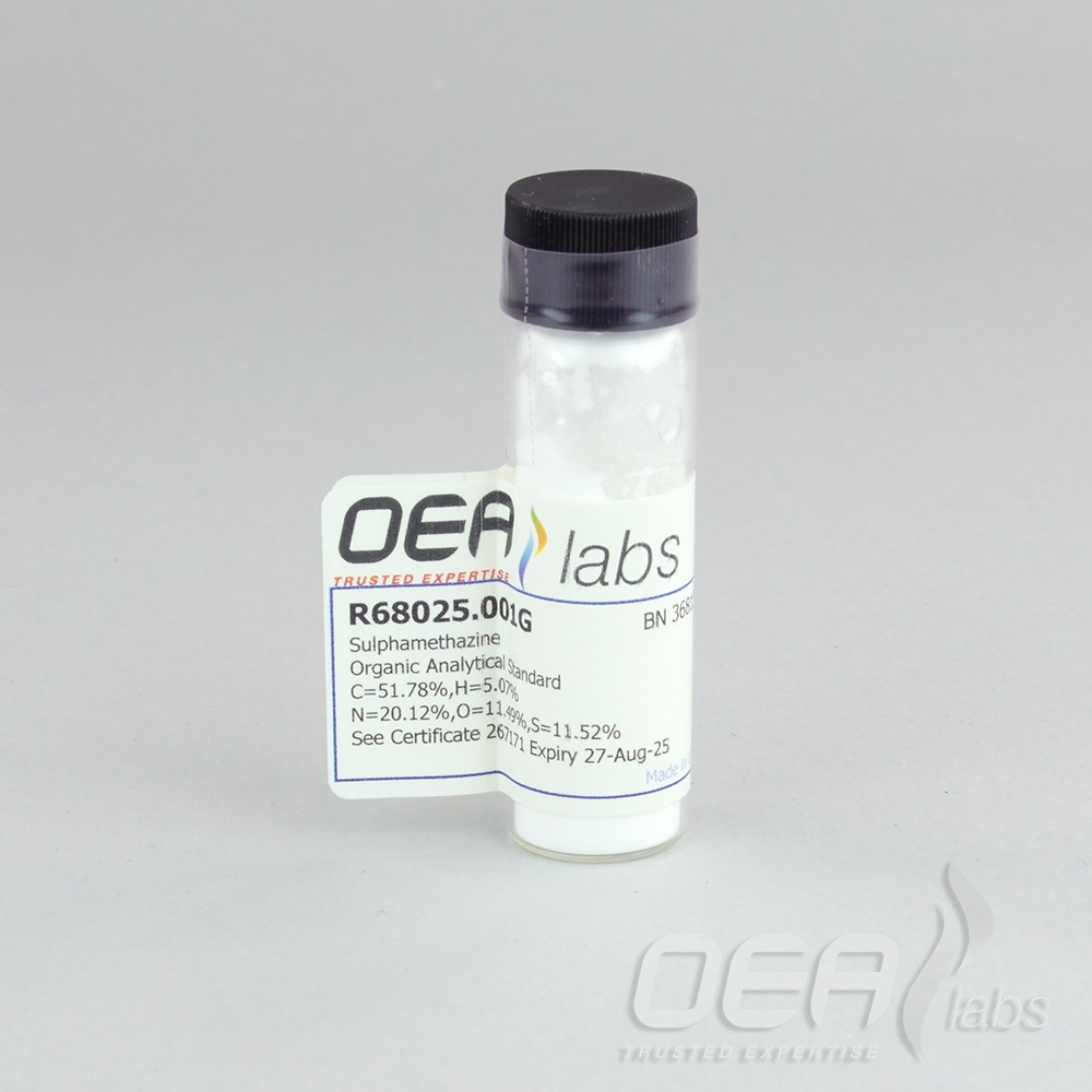Sulphamethazine Reference Standard, OAS R68025.001G