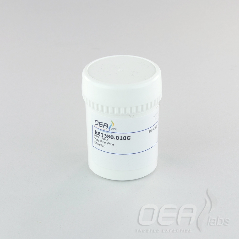 Silver Wool, very fine wire, unreeled, OEA R81350.010G