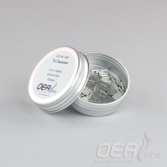 Tin Capsules, Smooth, Std Clean, 5.5 x 1.06mm C21105.100P