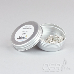 Silver Capsules, Smooth, Std Clean, 4.5 x 2mm C22110.050P