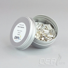 Silver Capsules, Smooth, Std Clean, 9 x 3.5mm C22142.100P