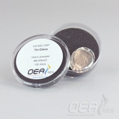 Tin Discs, Std Clean, 16mm diameter C41350.100P