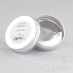 Silver Discs, Std Clean, 30mm diameter C42504.100P